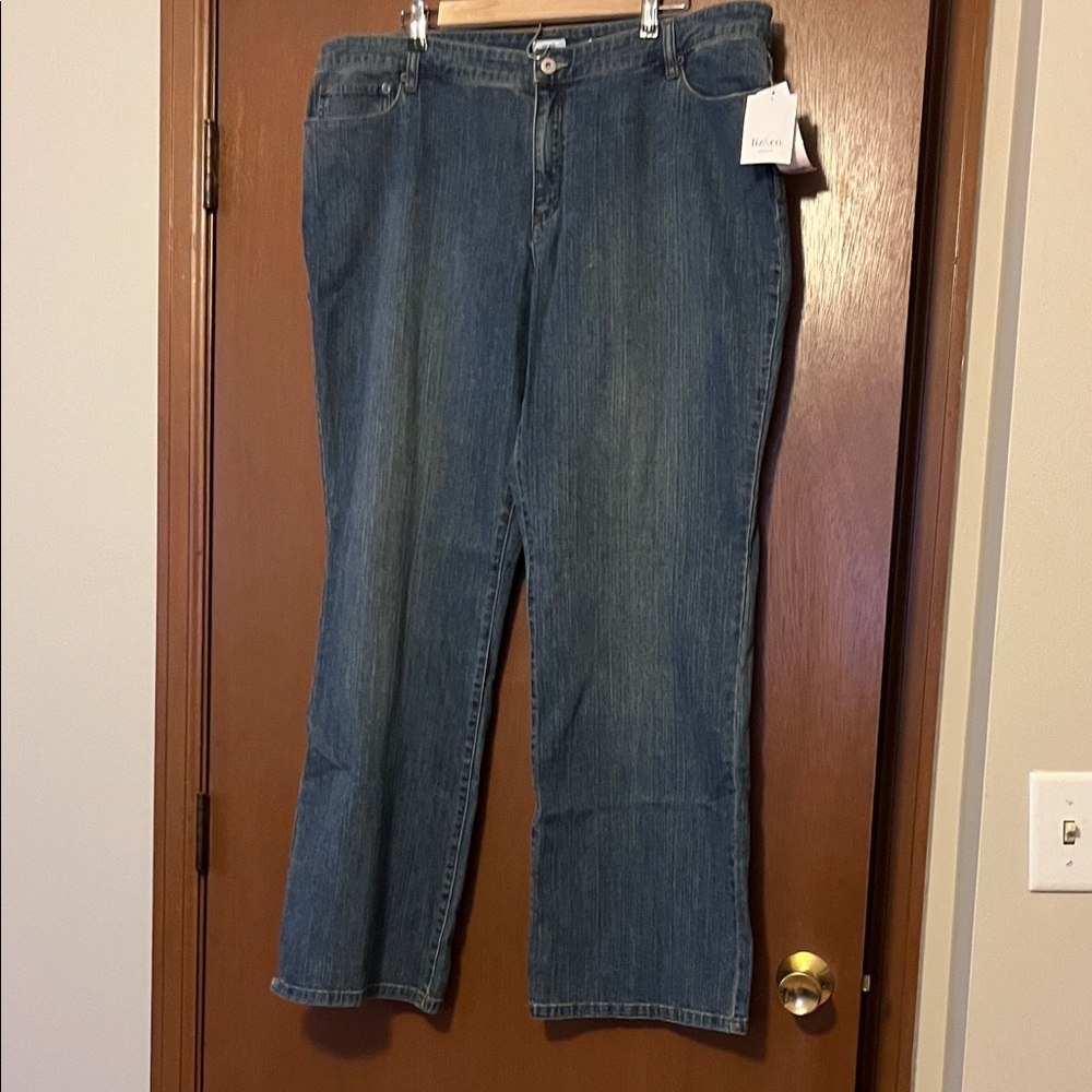 Liz & Co  Blue Flare Women's Jeans